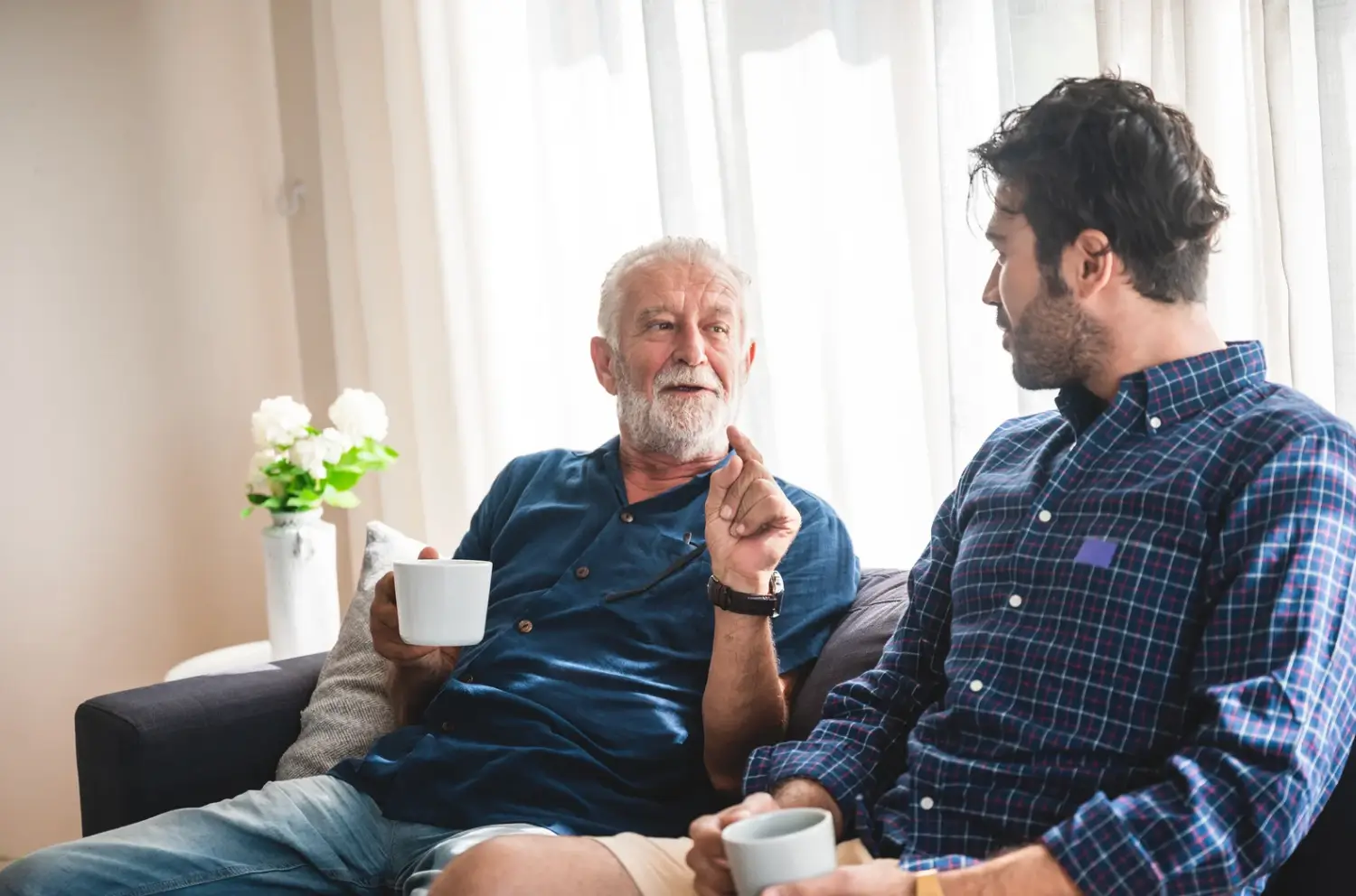 Ta emot arv från utlandet